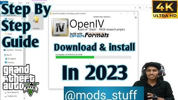 How to Download & Install OpenIV in 2023 simple step by step guide | GTA 5 | Mods Stuff Rudransh