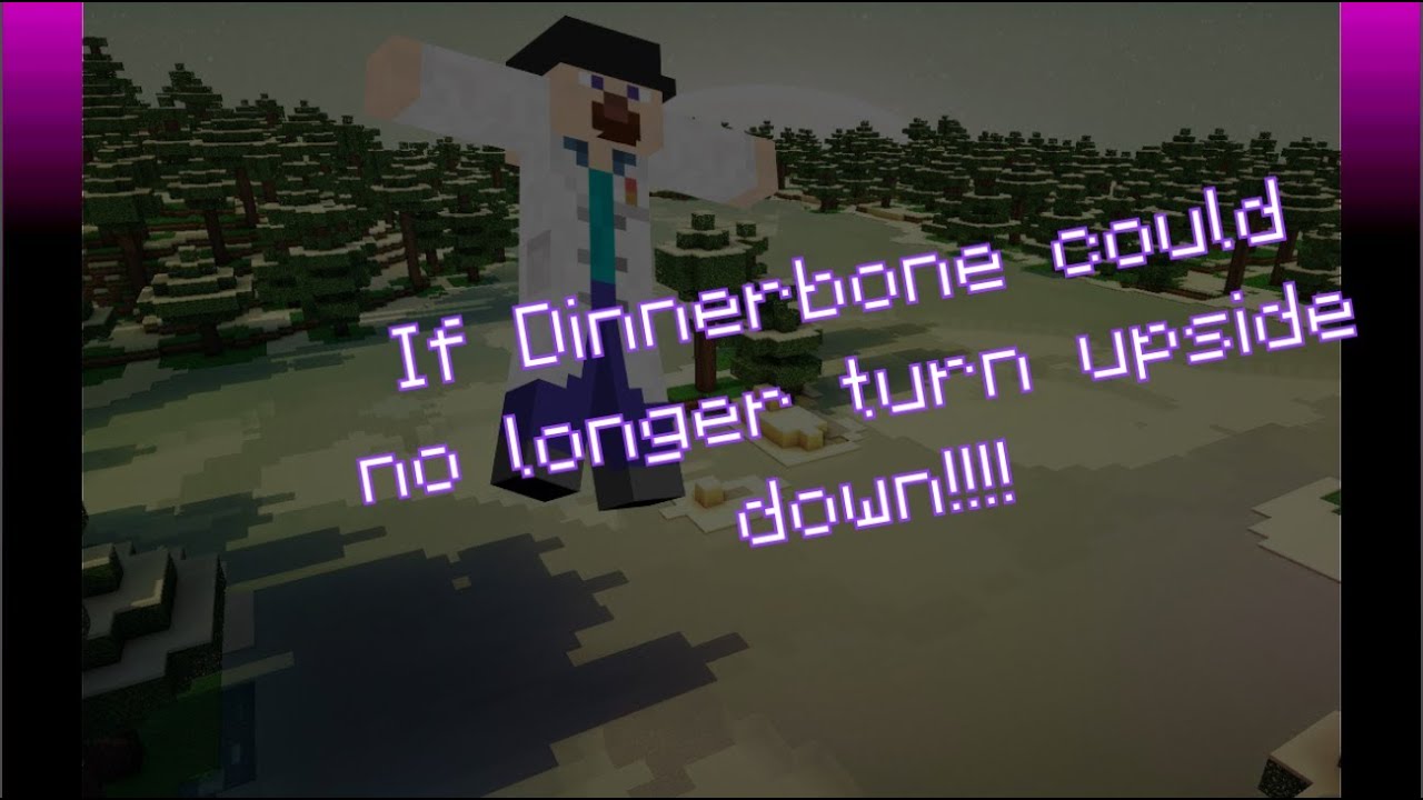 If Dinnerbone Could No Longer Turn Upside Down — Minecraft Machinima ...