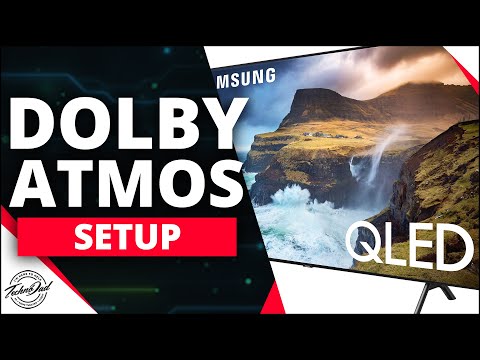 Samsung Q70R Dolby Atmos Setup (Q80R/Q90R) Dolby Atmos Passthrough QLED