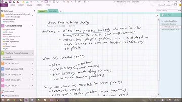 Physics Tutorial 1 - Kinematics - 1D motion - dimensions & frame of reference
