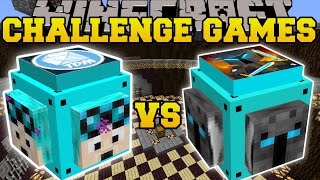 Minecraft: DANTDM VS POPULARMMOS CHALLENGE GAMES  Lucky Block Mod  Modded MiniGame