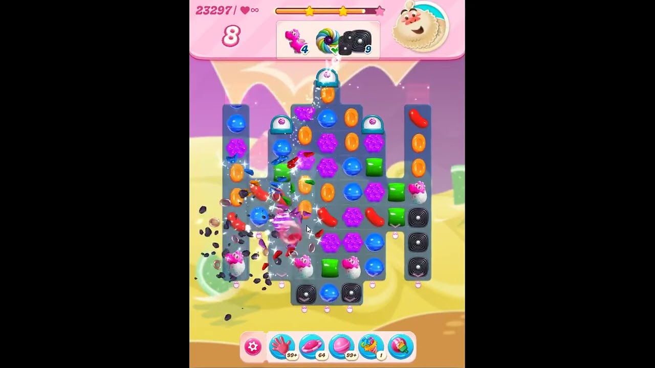 ※candyページ Candy Crush Saga Level 23297 - NO BOOSTERS | SKILLGAMING ✓ - YouTube
