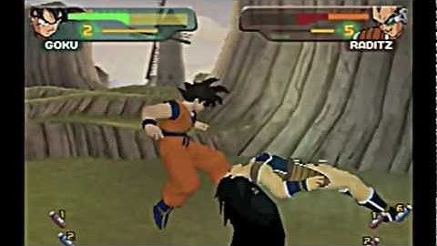 Dragon Ball Z Budokai Walkthrough Part 1 - Saiyan Saga Begins