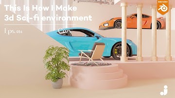 Making 3d shapes and forms in blender | Abstract Tutorial | Blender 3.5