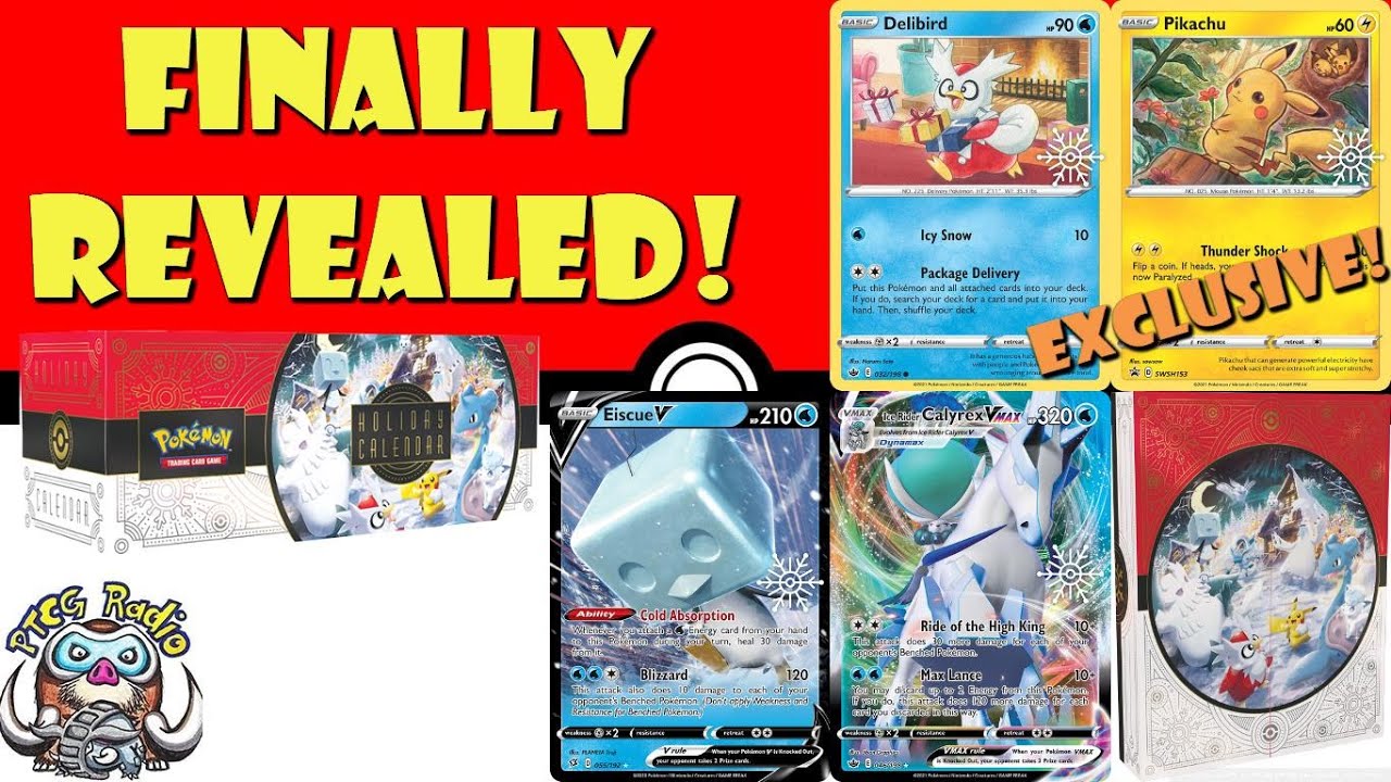 NEW 2022 Pokemon Trading Card Game Holiday Advent Calendar Christmas