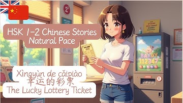 Let’s Learn Mandarin with Stories｜HSK1-2幸运的彩票 The Lucky Lottery Ticket·精听版｜Natural Pace