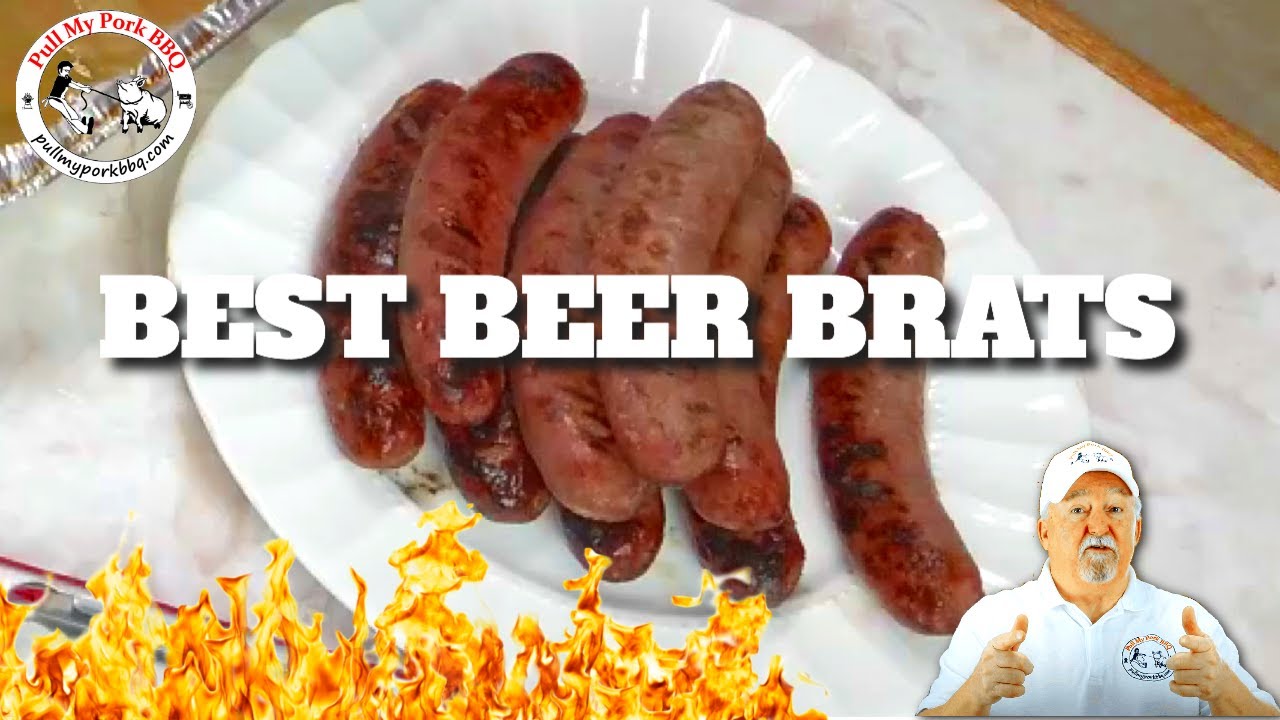 Best Beer Brats with Cheese Sauce er Kettle Recipes Pull My Pork BBQ YouTube