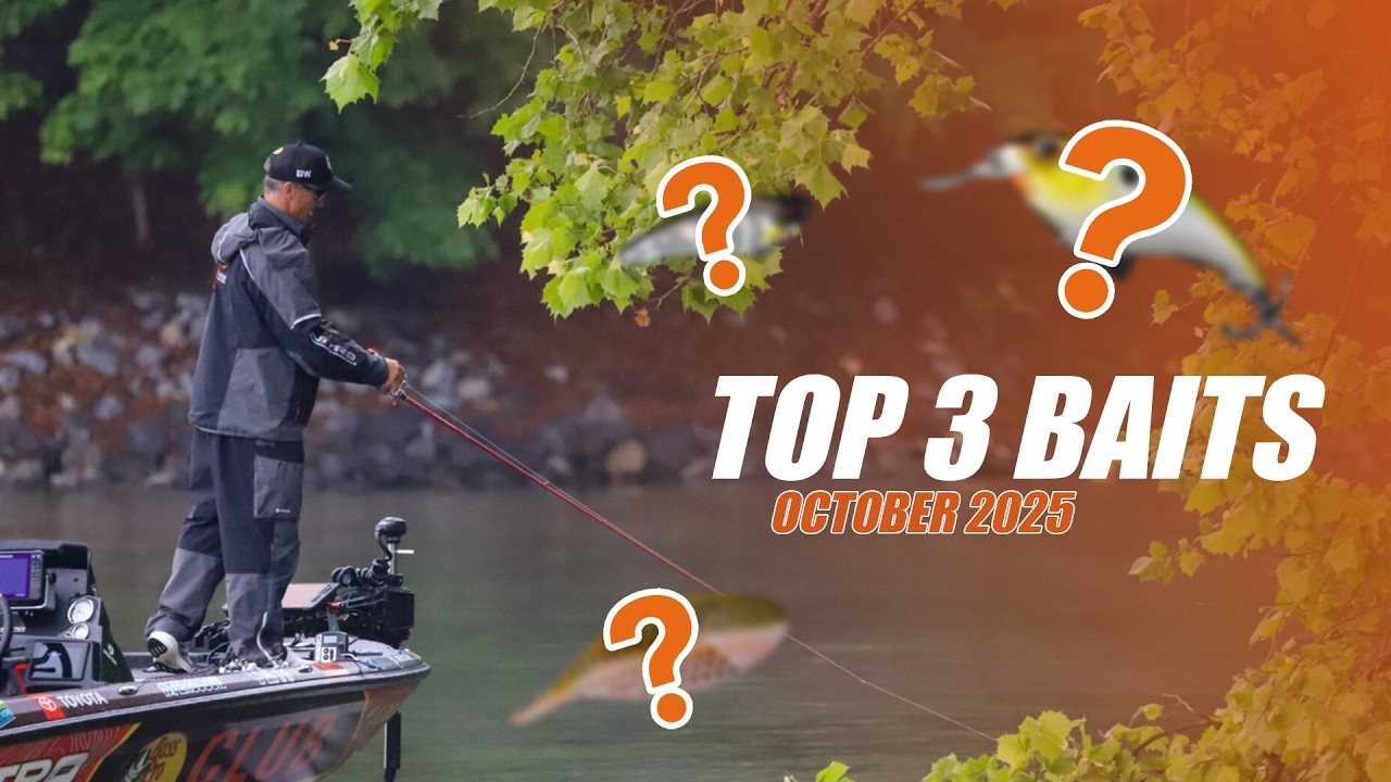 October Fishing Tips: Top 3 Lures for Big Bass