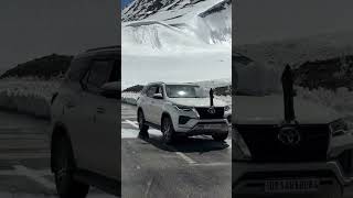 Fortuner full offroading in snow fall ride #shorts #trending #views #fortuner #travel #snow #fun