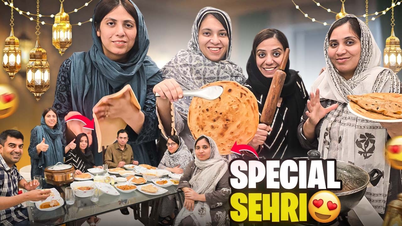 Maikay Walon Nay Amna Ke Sath Mil Kar Sehri Main Special Kya Banaya? Life With Amna