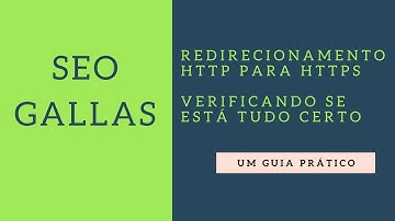 Redirecionamento HTTP para HTTPS. ✔ Verificando se está ❰FUNCIONANDO CORRETAMENTE❱