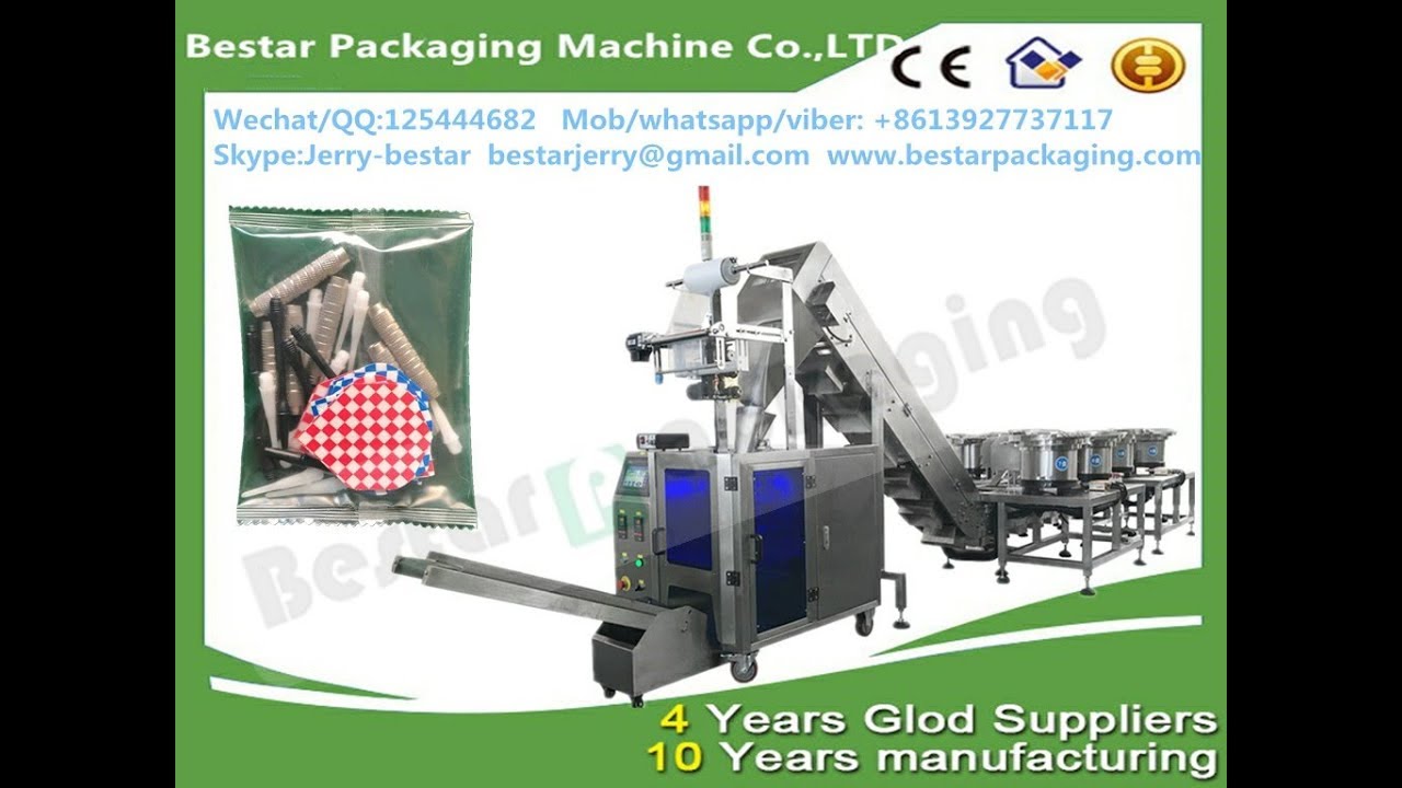 Bestar packaging subpackage,Role  Play,plastic toy,Role of toys counting packaging machine connect w
