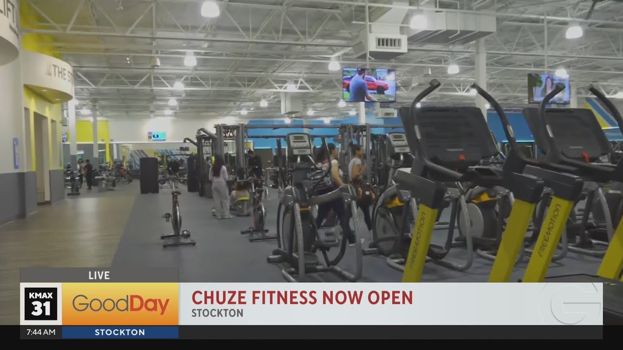 Chuze Fitness in Stockton! 7am