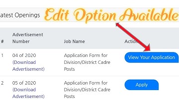 JKSSB || NOTIFICATION NO 4 || EDIT OPTION AVAILABLE