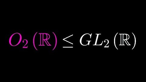 [Deprecated] Group Theory Lecture 2.2 Examples of Subgroups