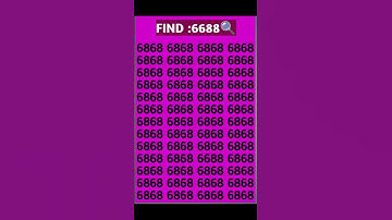 🔊 only for the genius eyes!!  spot  hidden number in 3seconds?#explore#iqtest#mathstricks#fypviral
