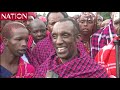 Over 6000 Maasai warriors gather in a Manyatta in preparation to graduate from Morans to Elders