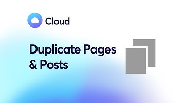 Easily duplicate any page or post in Brizy Cloud