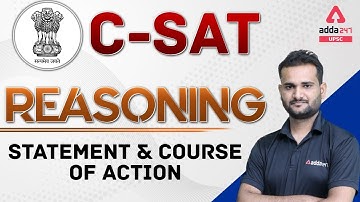 C-SAT | Reasoning | Statement And Course of Action
