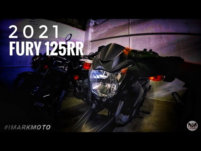FURY 125RR (2021) #iMarkMoto - YouTube