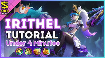 4-Minute Irithel Tutorial in the Gold Lane || (MLBB S35) 2025
