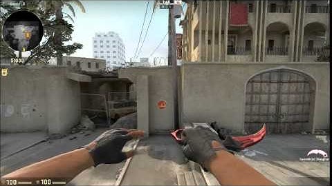 CS:GO Karambit Slaughter FN ( scratchless)
