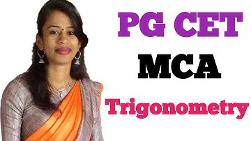 PG CET MCA 2020