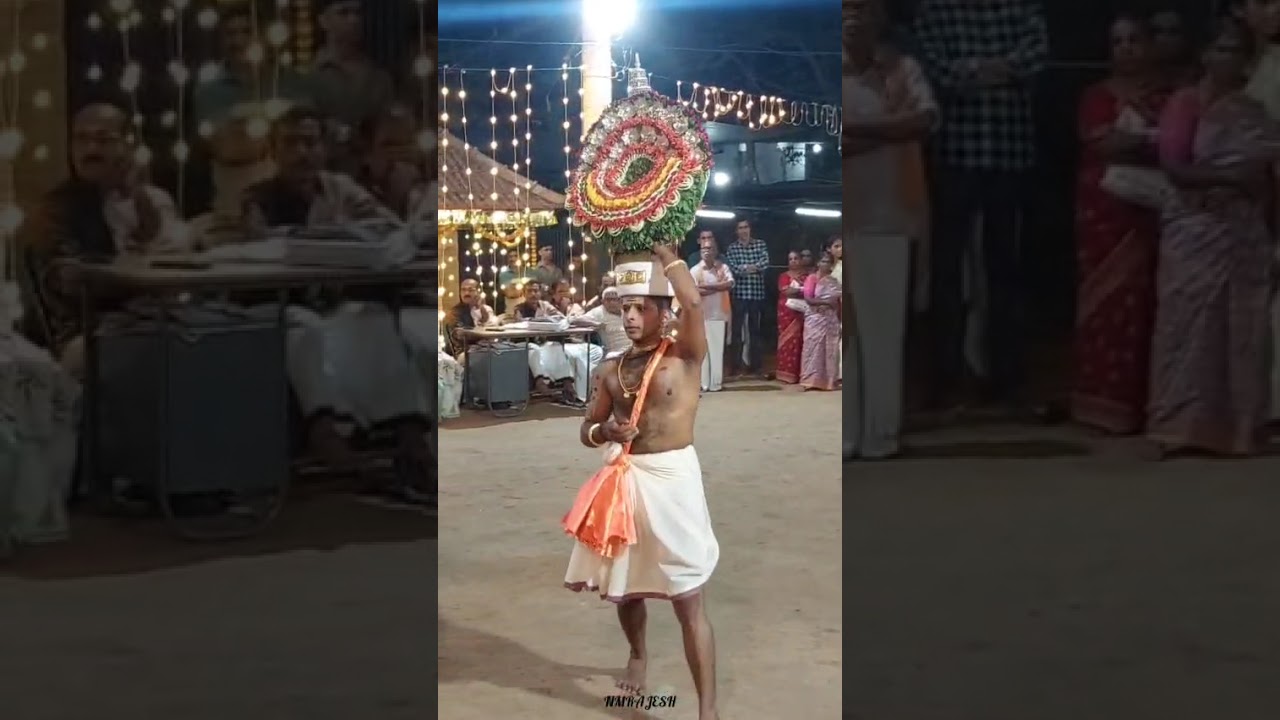 പേരാവൂർ തിരുവണപ്പുറം ശ്രീ മഹാവിഷ്ണു ക്ഷേത്രം ഇരട്ട തിടമ്പ് നിർത്തം