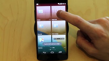 Android 4.4 Home screen and widgets - Androidizen