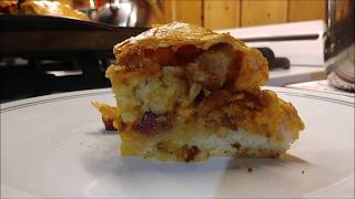 Breakfast Garbage Bread: Bacon Sausage Egg Tater Tots A Breakfast Meal That Fills You Up by Dave Wilcox Jr Outdoors 673 views 5 years ago 5 minutes, 23 seconds