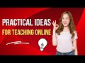 Real ideas for teaching online #mentimeter #padlet #screencastomatic #teachonline