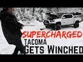 Winching SuperCharged Toyota Tacoma at Browns Camp Oregon