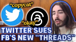 Twitter Threatens to Sue Meta Over New App Threads | MoistCr1tikal