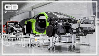 McLaren Factory Building (by Hand) TOUR Powerful Supercars