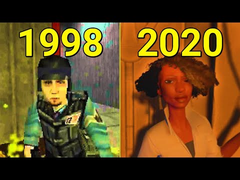 Evolution of Valve Games 1998-2020