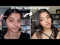 24 hour *extreme* glowup transformation✨️| new hair, nails &amp; more!