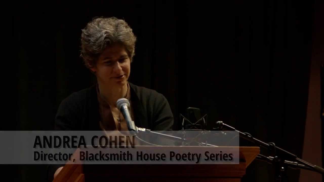 READING BY JORIE GRAHAM AT THE BLACKSMITH HOUSE | Woodberry Poetry Room