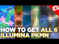 How to Get All 6 Illumina Pokemon (walkthrough) in New Pokemon Snap