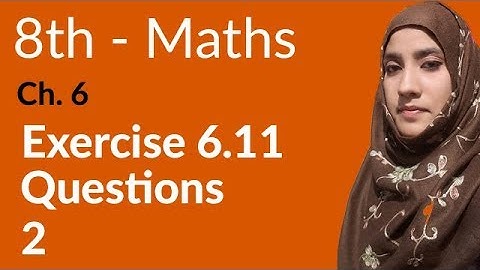 8th Class Math, Factorization,Simultaneous Equations Ex 6.11 Q  2 - 8th Class Maths