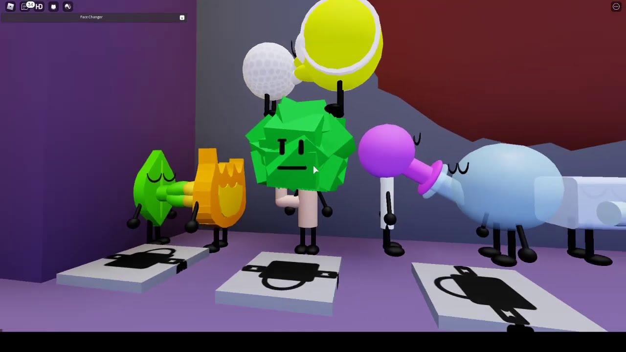 Bfb 3d Admin Morph Room Youtube - roblox the bfb rp vip+