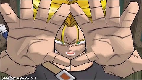 DBZ Budokai 2 SSJ2 Trunks vs Cell (Perfect Match)