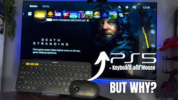 PS5 Gaming with a Keyboard and Mouse ?