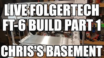 Starts 4:11 FolgerTech FT-6 Live Build - This One Will Be Epic - You Ready??? - Chris