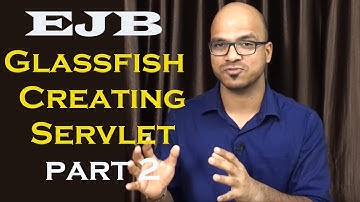 EJB Message Driven Bean Glassfish Creating Servlet Part 5