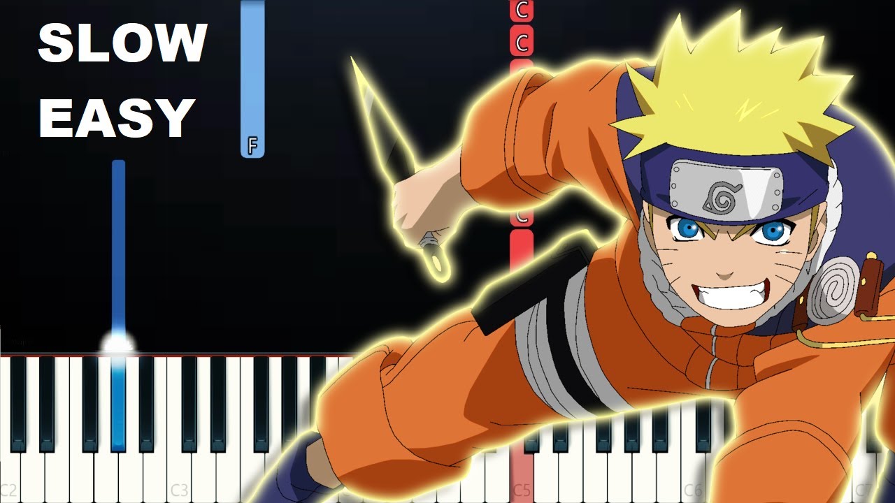 Top 5 Naruto songs on piano 