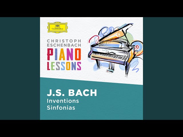Bach - 15 Inventions pour clavier : Christoph Eschenbach, piano