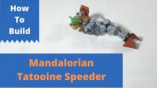 The Mandalorian Tatooine Speeder MOC | Build Tutorial