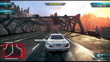 NFS Most Wanted (2012): #7 Most Wanted Race and Shutdown (Lexus LFA)