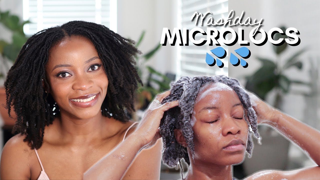 DETAILED Microlocs Washday routine | Step-by-Step Guide