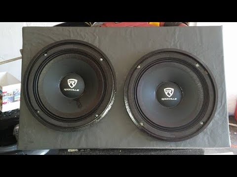 rockville 8 inch speaker